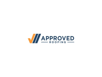 Approved Roofing logo design by CreativeKiller