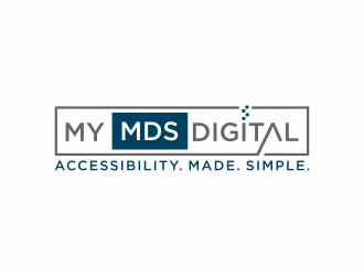 Company Name: My MDS Digital    Slogan: Accessibility. Made. Simple. logo design by checx