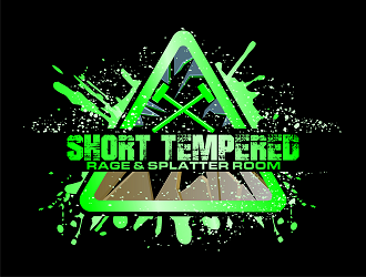 Short Tempered - Rage & Splatter Room logo design by Republik