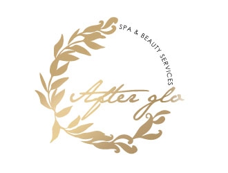 After Glo logo design by designstarla