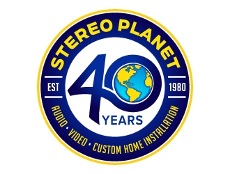 Stereo Planet logo design by jaize