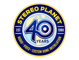Stereo Planet logo design by jaize