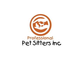 Professional Pet Sitters inc logo design by webmall