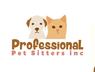 Professional Pet Sitters inc logo design by AamirKhan