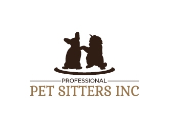 Professional Pet Sitters inc logo design by iamjason