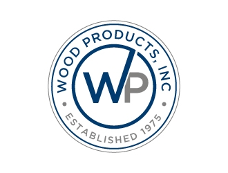 Wood Products, Inc. logo design by labo