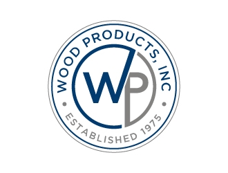 Wood Products, Inc. logo design by labo
