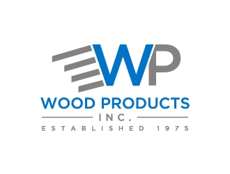 Wood Products, Inc. logo design by labo