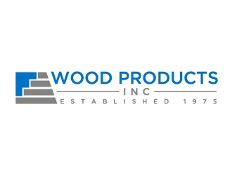 Wood Products, Inc. logo design by labo