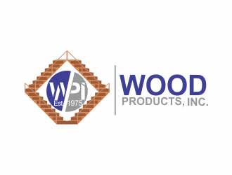Wood Products, Inc. logo design by kanal