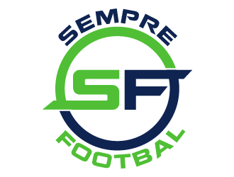 Sempre Football logo design by Ultimatum