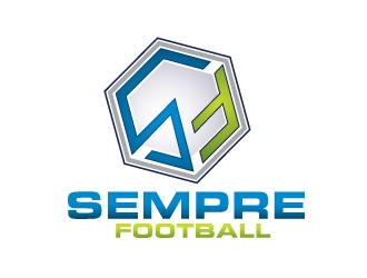 Sempre Football logo design by REDCROW