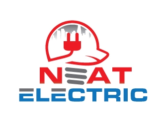 Neat Electric  logo design by REDCROW