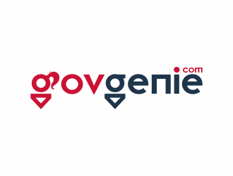 GovGenie or GovGenie.com logo design by goblin