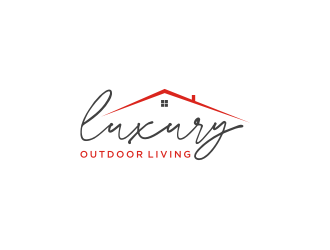 luxury outdoor living logo design by bricton
