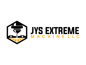 Jys extreme machine llc logo design by JessicaLopes
