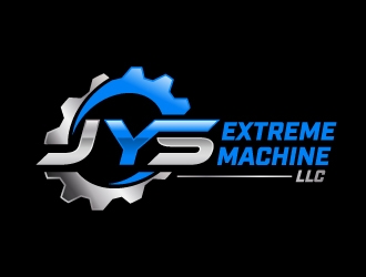 Jys extreme machine llc logo design by jaize