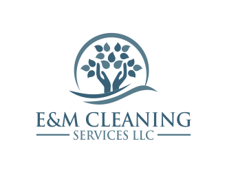 E&M Cleaning Services LLC logo design by done