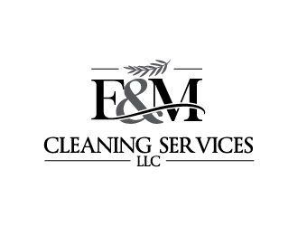 E&M Cleaning Services LLC logo design by Erasedink