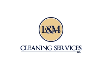 E&M Cleaning Services LLC logo design by Erasedink