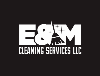E&M Cleaning Services LLC logo design by YONK
