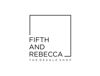 Fifth and Rebecca   (the Resale Shop) (Resale Shop) logo design by ammad
