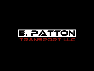E. Patton transport llc logo design by sodimejo