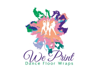 We Print Dance Floor Wraps logo design by AamirKhan
