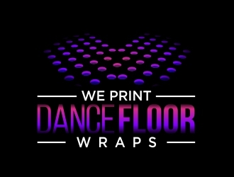 We Print Dance Floor Wraps logo design by Shabbir