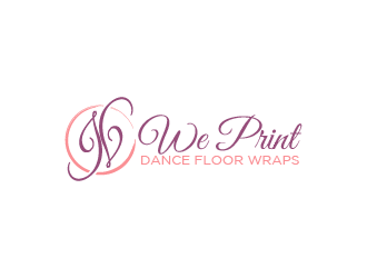 We Print Dance Floor Wraps logo design by tukangngaret