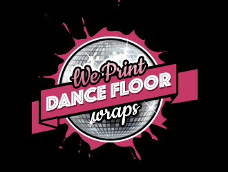 We Print Dance Floor Wraps logo design by ProfessionalRoy
