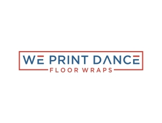 We Print Dance Floor Wraps logo design by dibyo