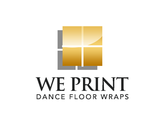 We Print Dance Floor Wraps logo design by kunejo