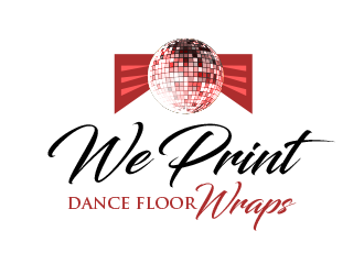 We Print Dance Floor Wraps logo design by BeDesign