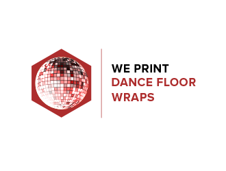 We Print Dance Floor Wraps logo design by BeDesign