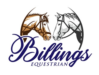 Billings Equestrian logo design by DreamLogoDesign