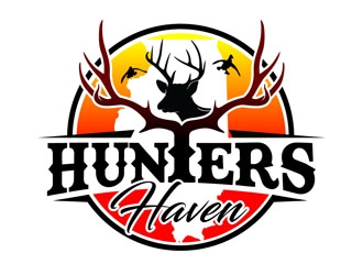 Hunters Haven logo design by DreamLogoDesign