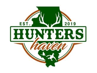 Hunters Haven logo design by DreamLogoDesign