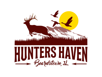 Hunters Haven logo design by nandoxraf