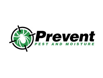 Prevent pest and moisture logo design by sanworks