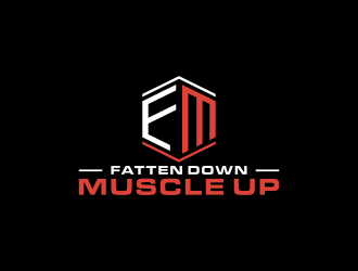 Fatten Down Muscle Up logo design by checx