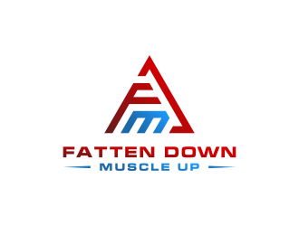 Fatten Down Muscle Up logo design by diki