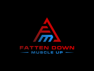 Fatten Down Muscle Up logo design by diki