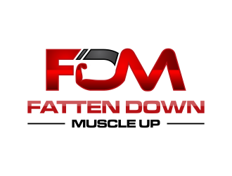 Fatten Down Muscle Up logo design by haidar