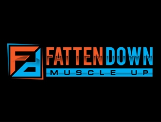 Fatten Down Muscle Up logo design by MAXR