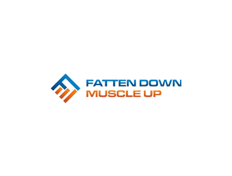Fatten Down Muscle Up logo design by Jhonb