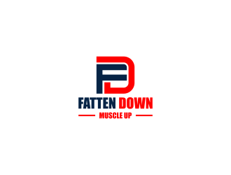 Fatten Down Muscle Up logo design by haidar