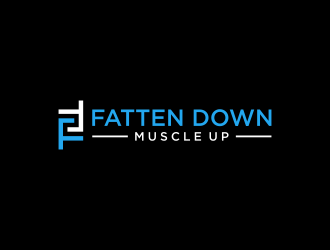 Fatten Down Muscle Up logo design by Editor