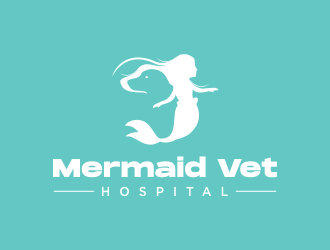 Mermaid Vet Hospital logo design by smith1979