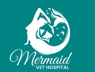 Mermaid Vet Hospital logo design by tec343